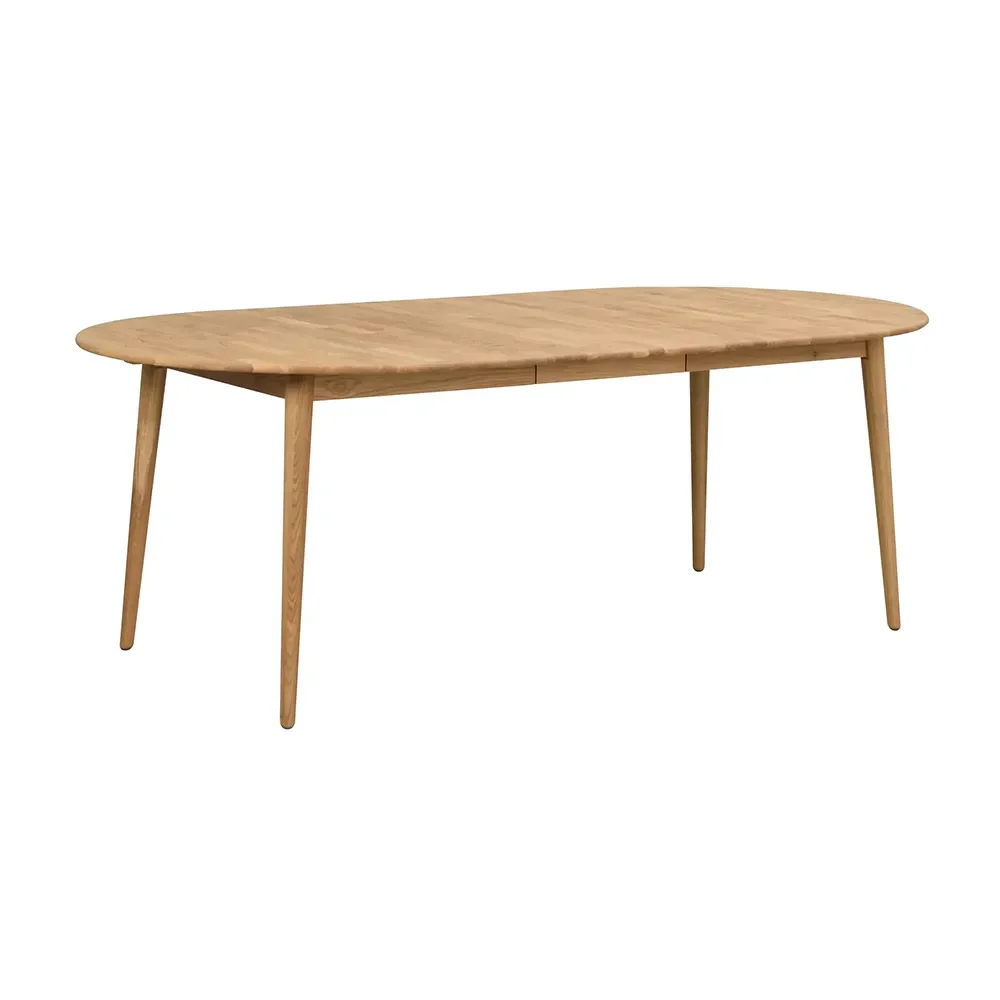 Tyler oval dining table 170-210x705 cm oak