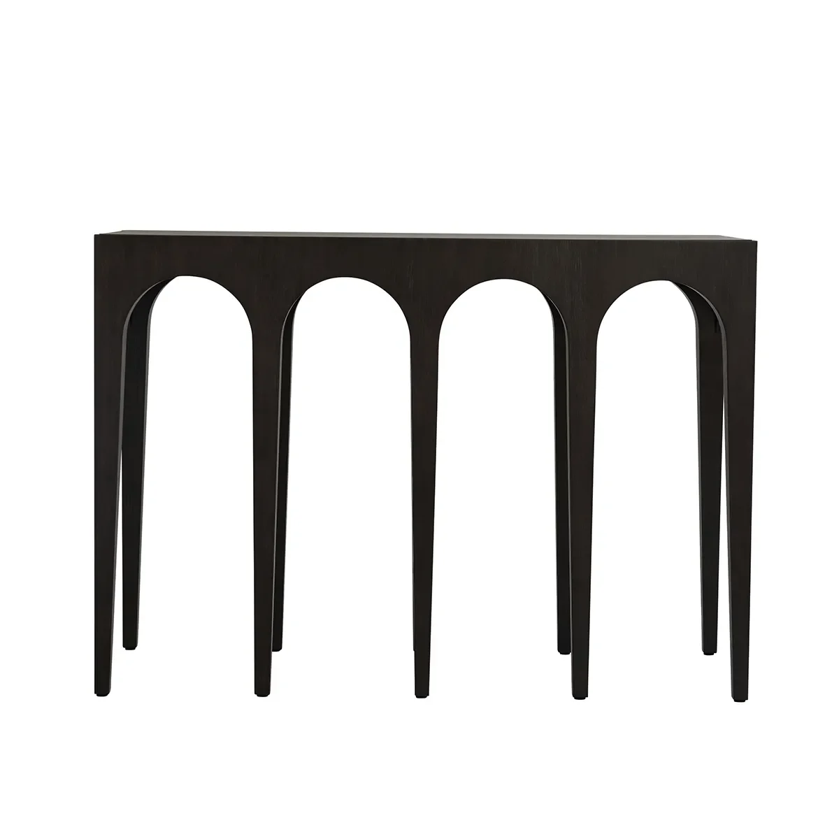 Bow Console, Big - Coffee Black Oak