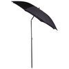Elios parasol 200 cm anthracite/grey steel
