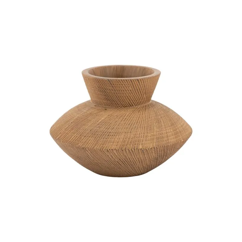 Avena 20x20x14,5 cm resin brown