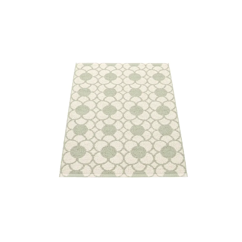 Anya rug Misty Mint/Vanilla 70 x 100 cm