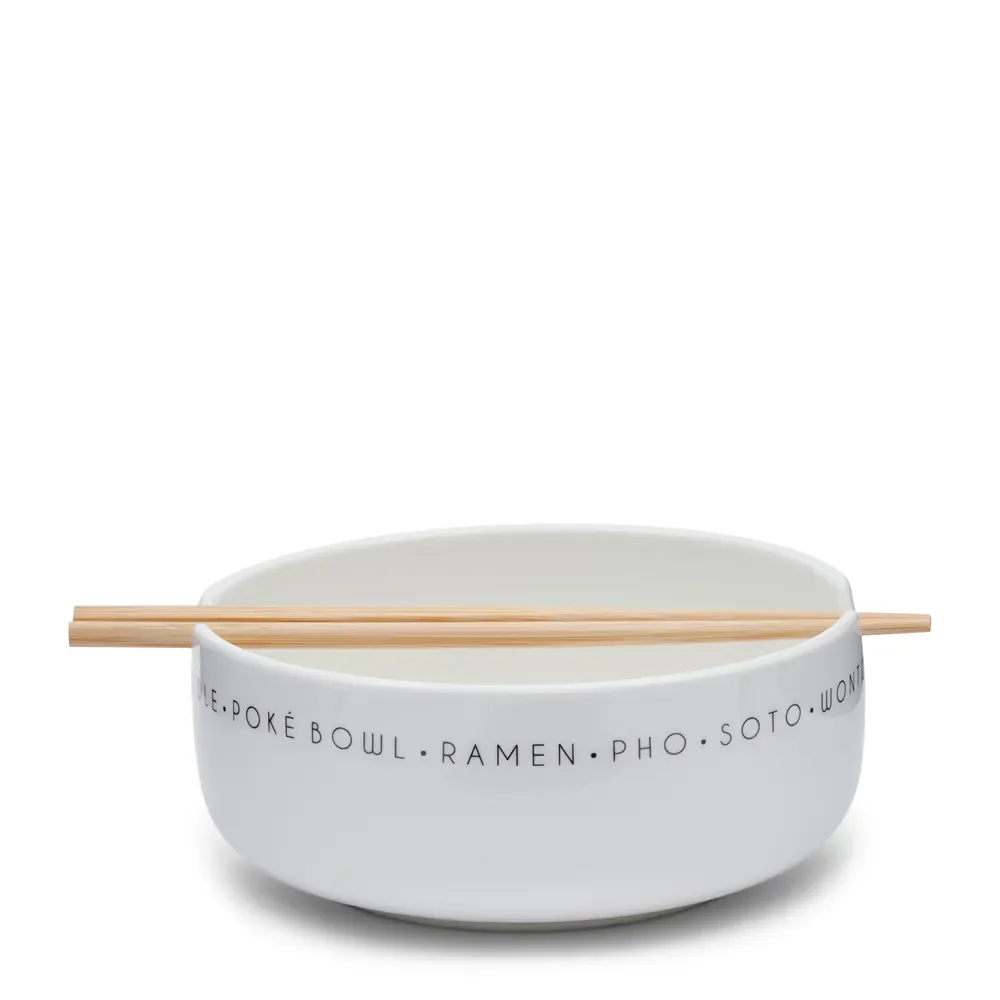 Bowl RM Loves Soul Food in porcelain