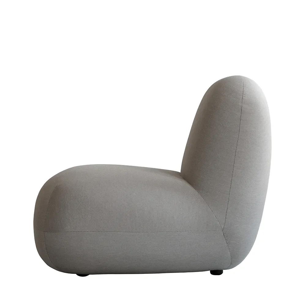 Toe Armchair, Flat - Taupe