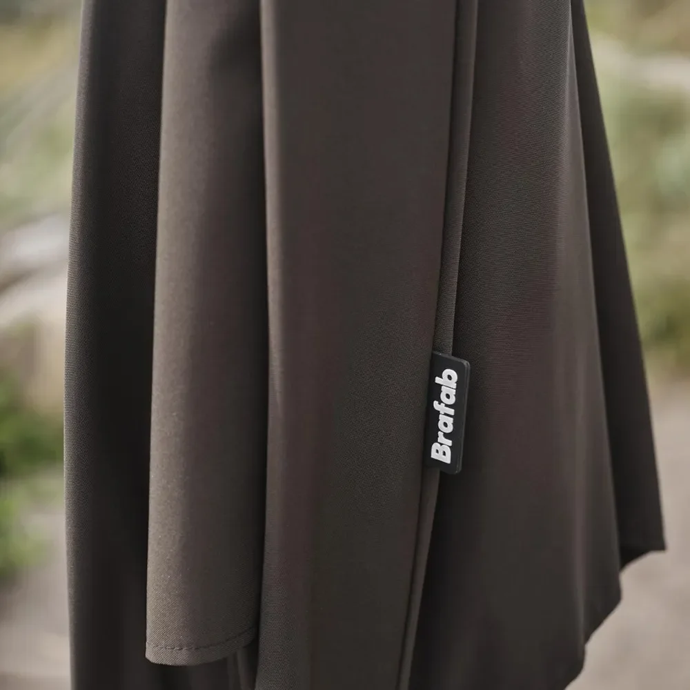 ABRIOLA - Parasol Ø330 cm-black