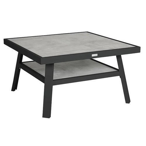 Samvaro coffee table 90x90 cm anthracite / anthracite