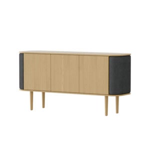 Treasures 3-door cabinet Oak/Shadow