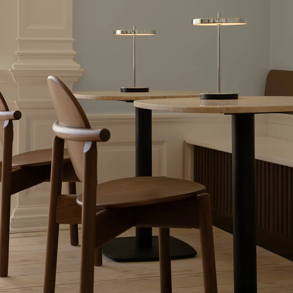 Dining Chair in Walnut Heiko