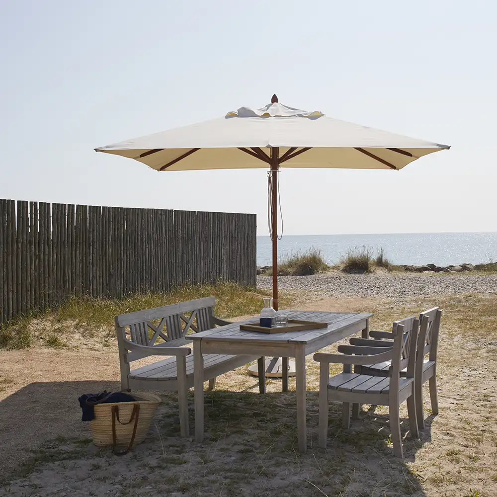 Messina Parasol 270 x 270 Cm White