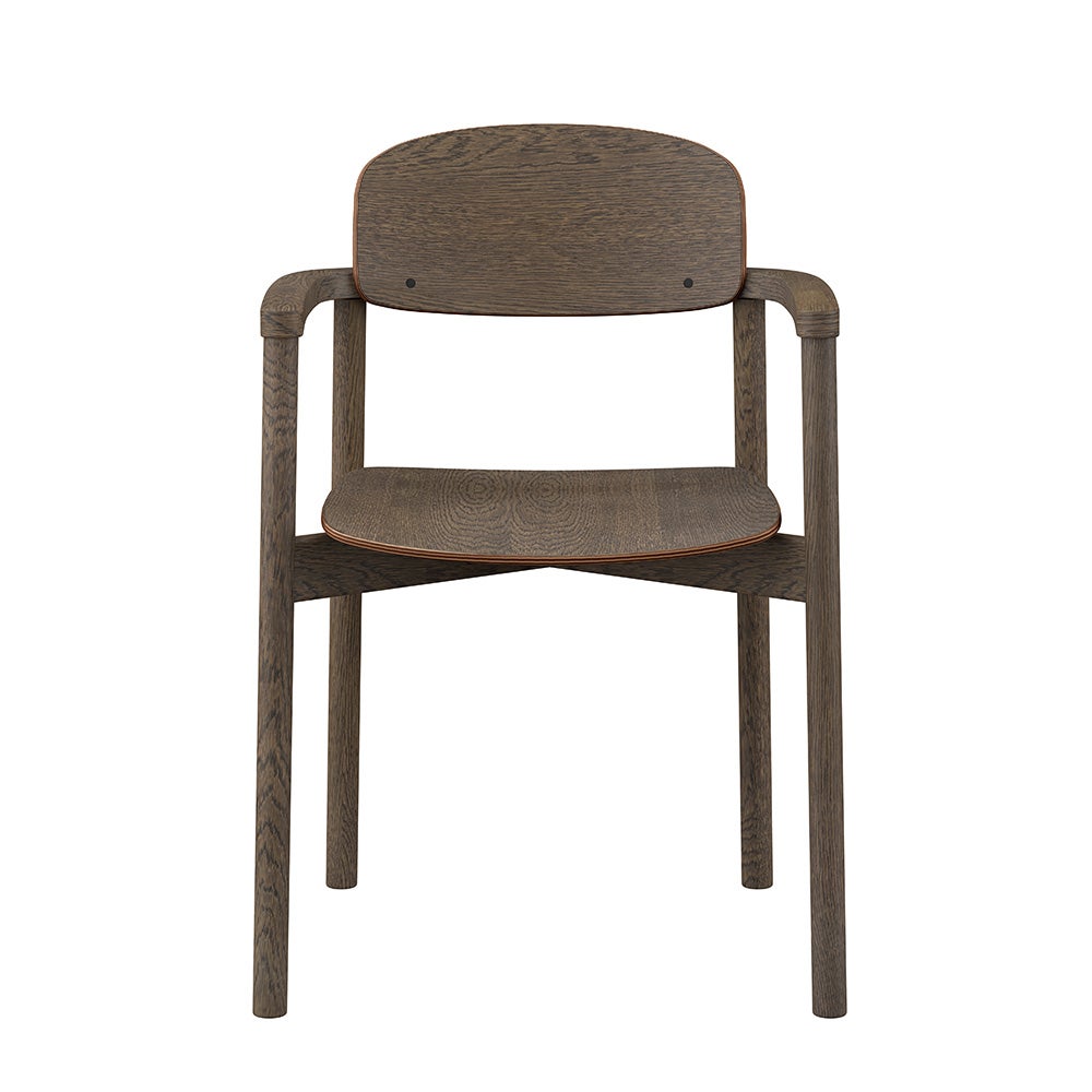  SM842 Dining chair Walnut Lacquer
