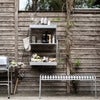 High edge shelf 58x7x30 Galvanised