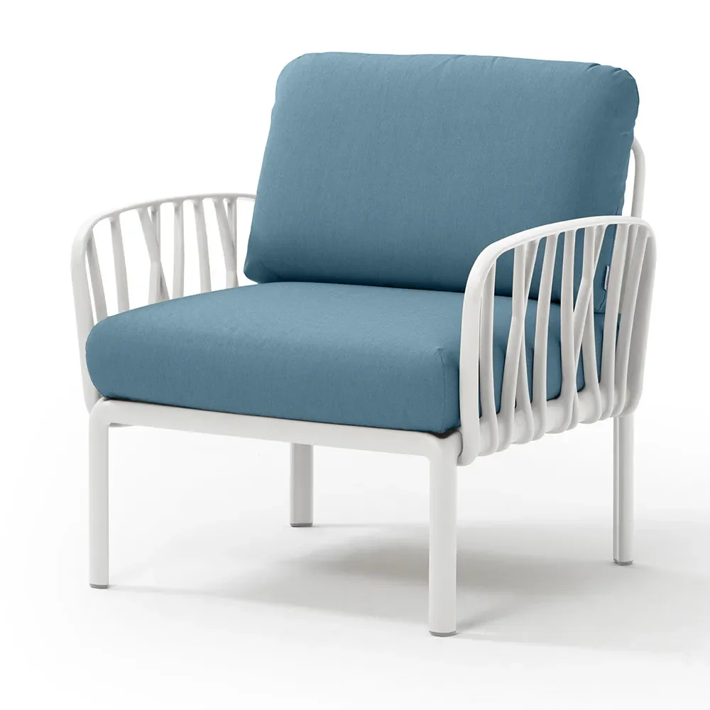 Komodo Armchair White - Adriatic Sunbrella