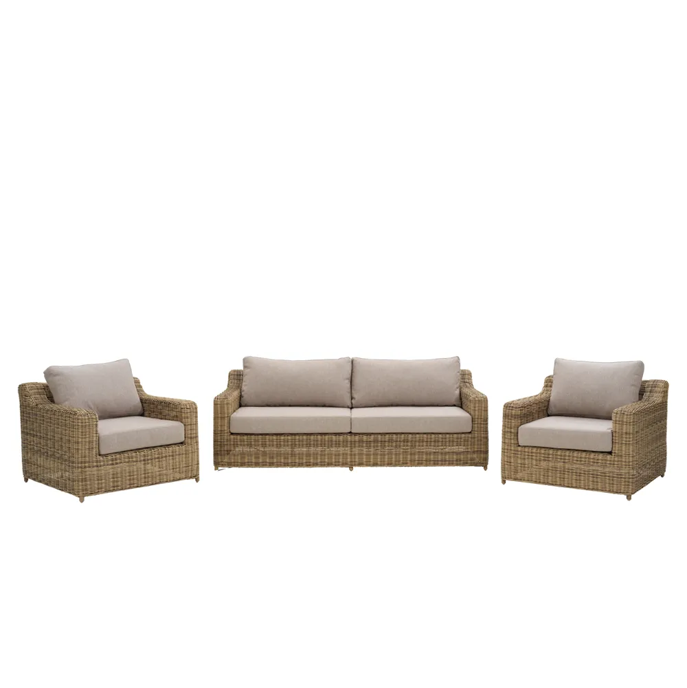 Glendon 3-seater sofa  Rustic / Beige