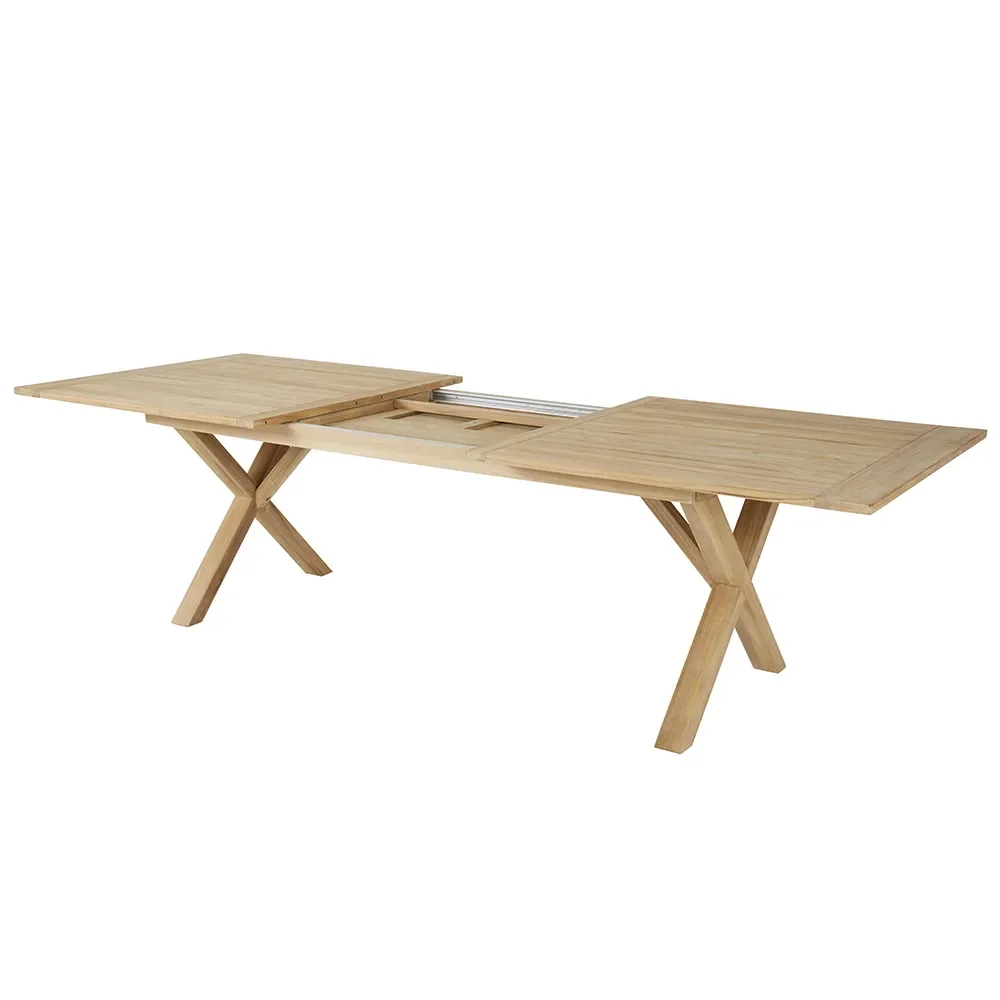 Brutus Dining table 100x200-265 cm teak