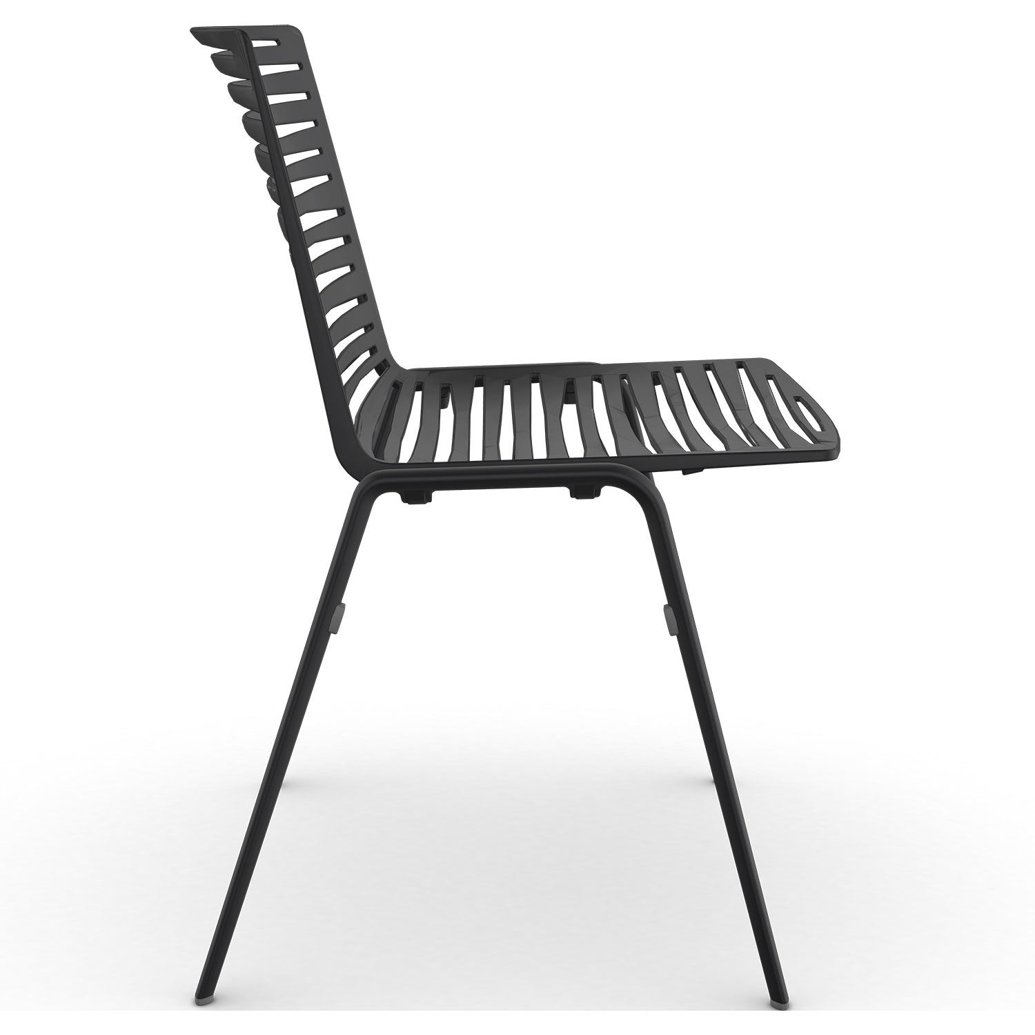 Zebra dining chair Black