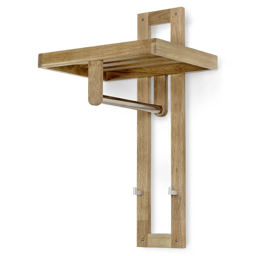 Zitti Clothes rack single oiled oak