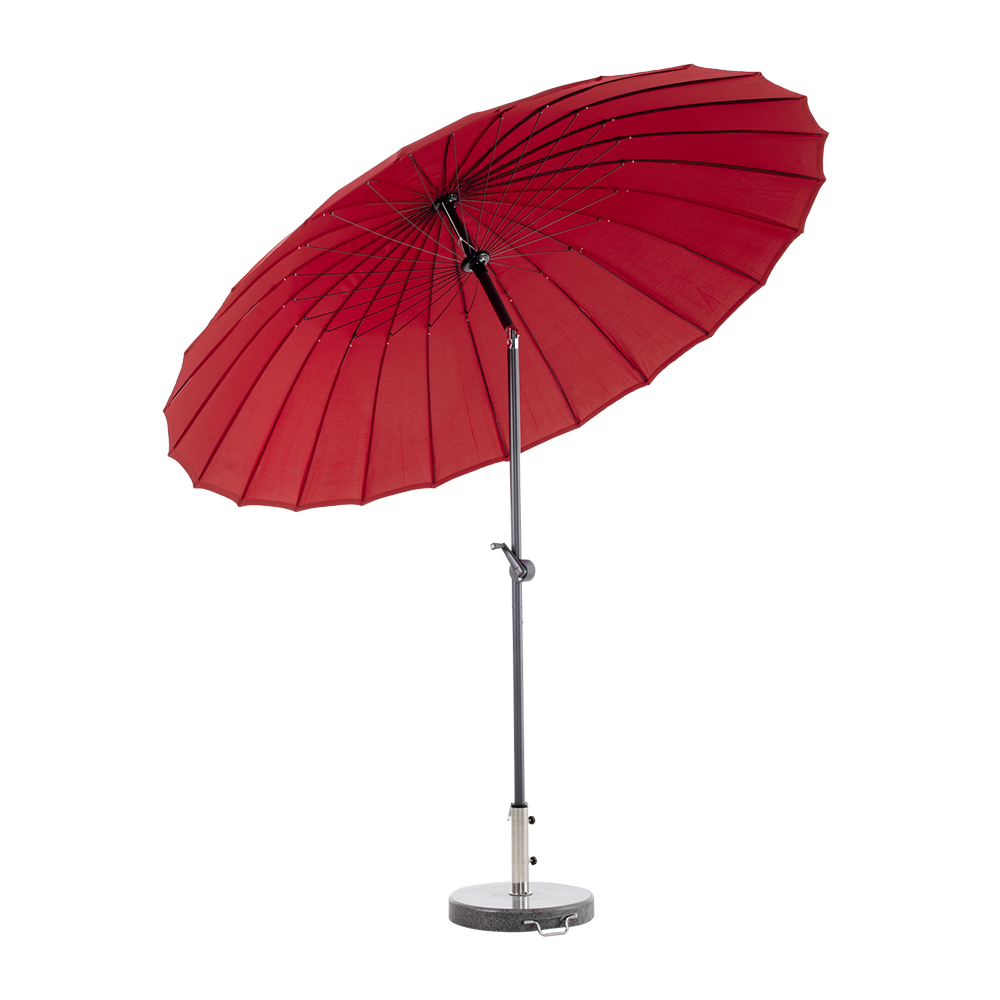 SHANGHAI Ø270 cm Anthracite/red