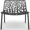 Forest lounge armchair Dark Blue