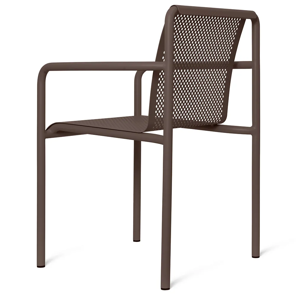 Dapple Chair with Arms Dark Chocolate