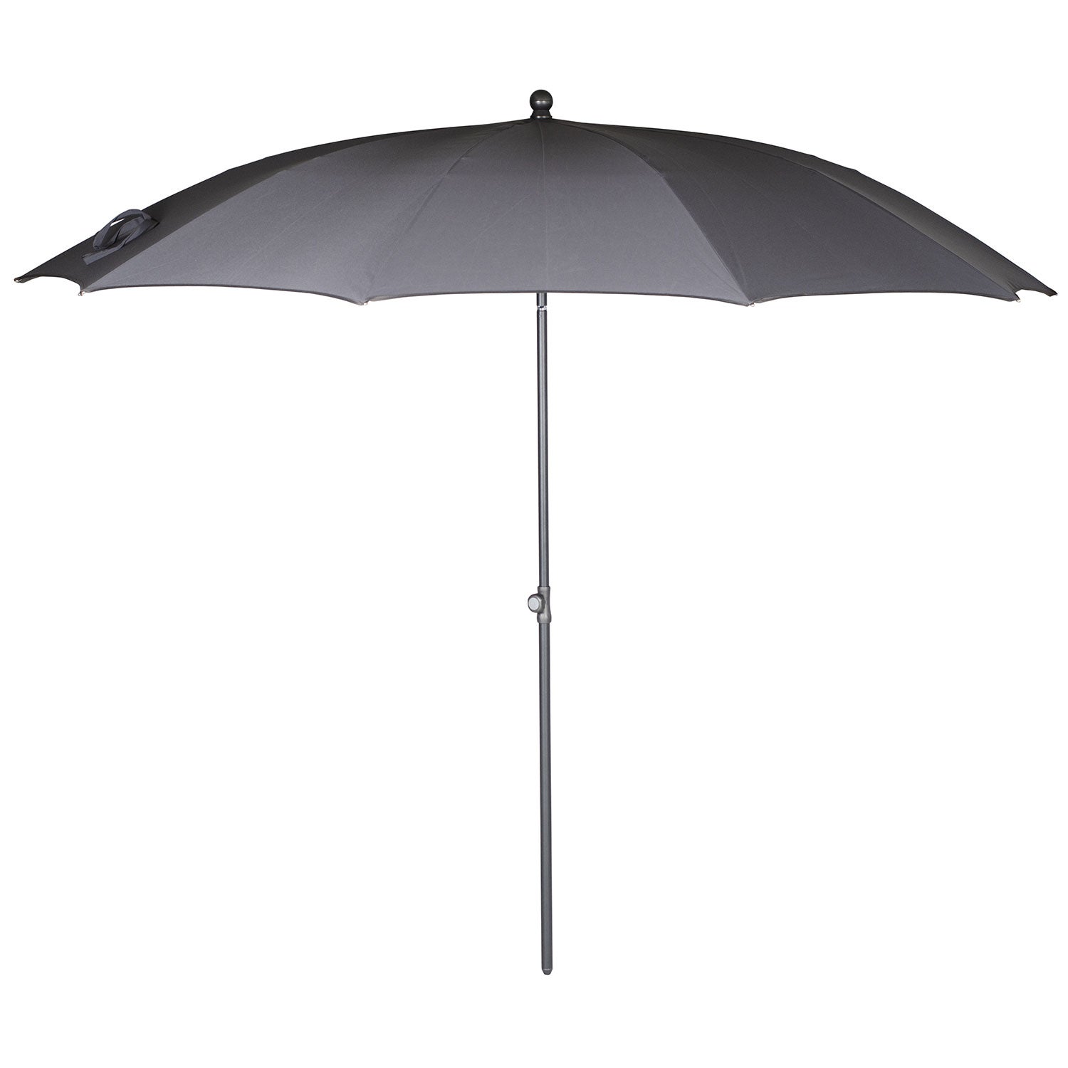 Elios parasol 280 cm anthracite/grey steel