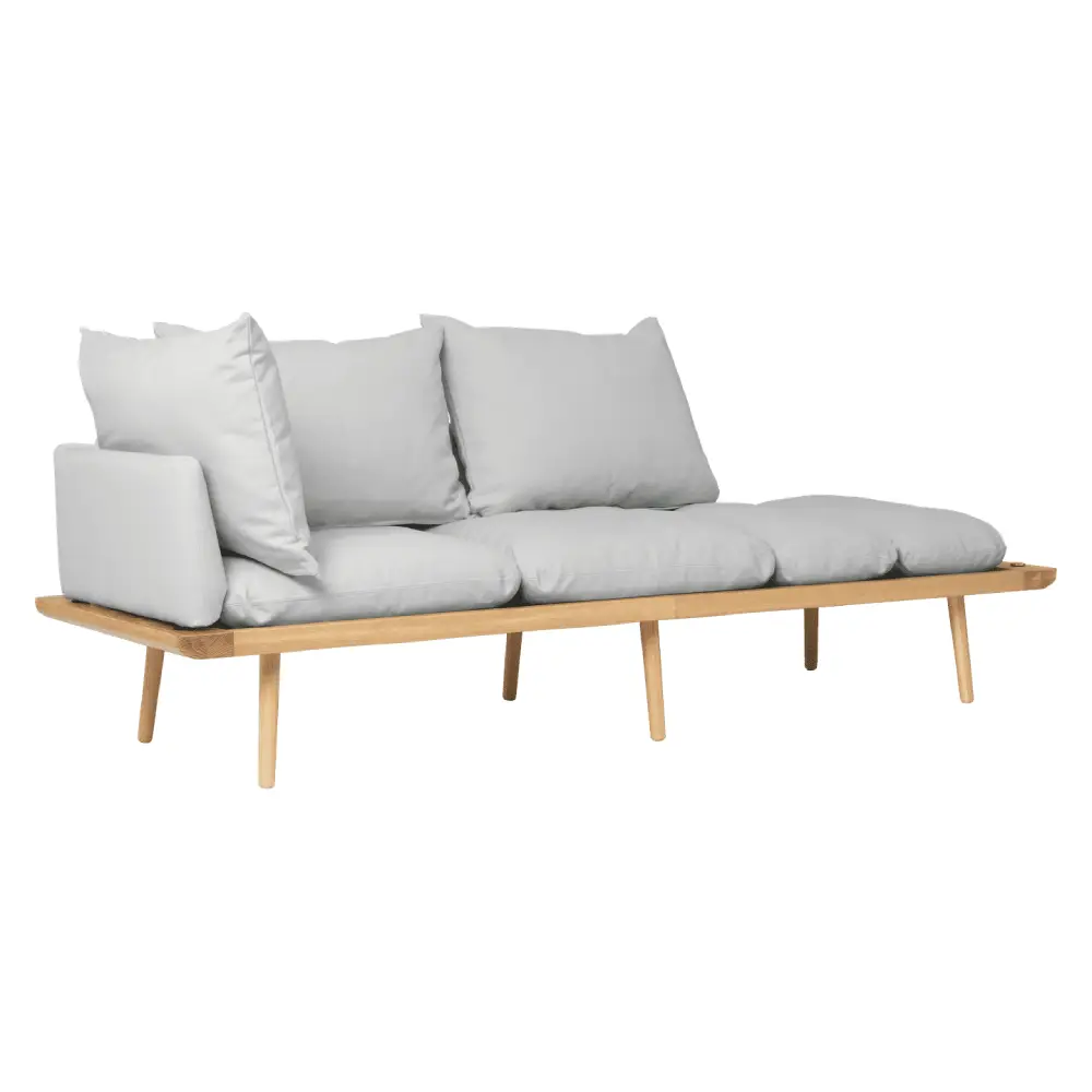 Lounge Around  3-seater sofa Oak/Sterling