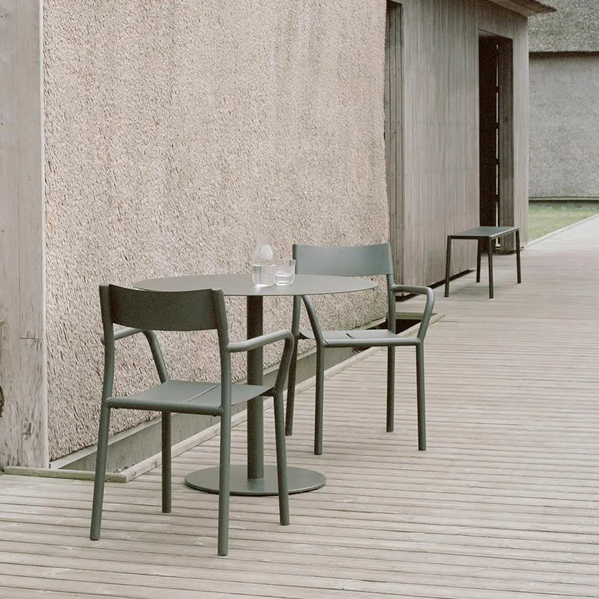 May Bistro Table Ø90cm Dark Green