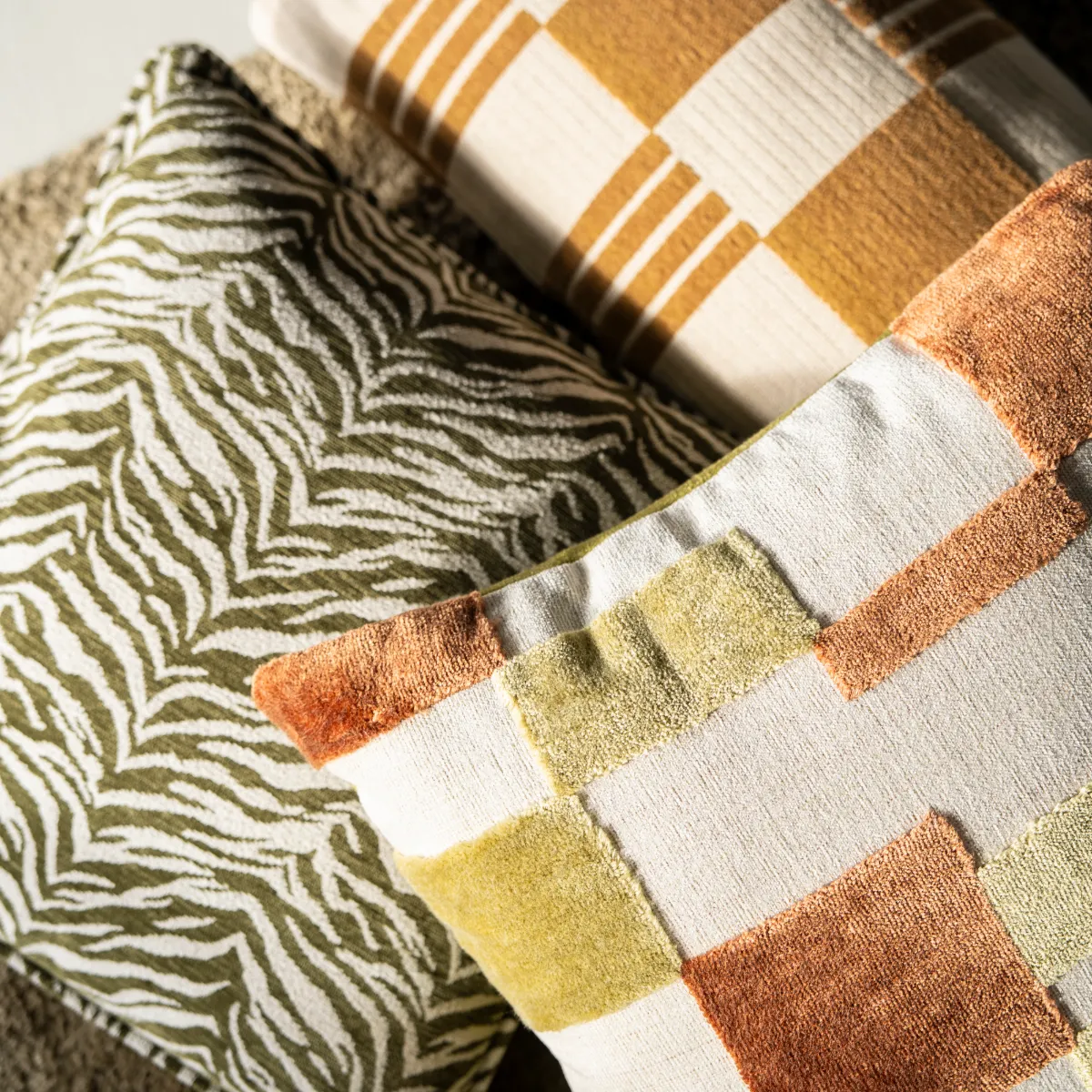 Pillow Twist 35x55 cm - mustard 35x55 cm
