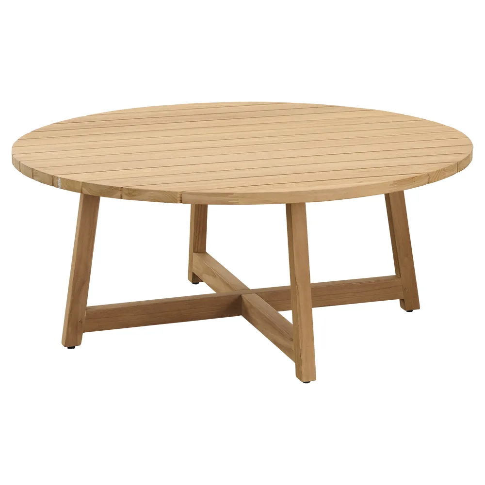 Victor coffee table Ø120 cm teak