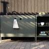 Kelia outdoor kitchen   with sink and tap  Nordic Green