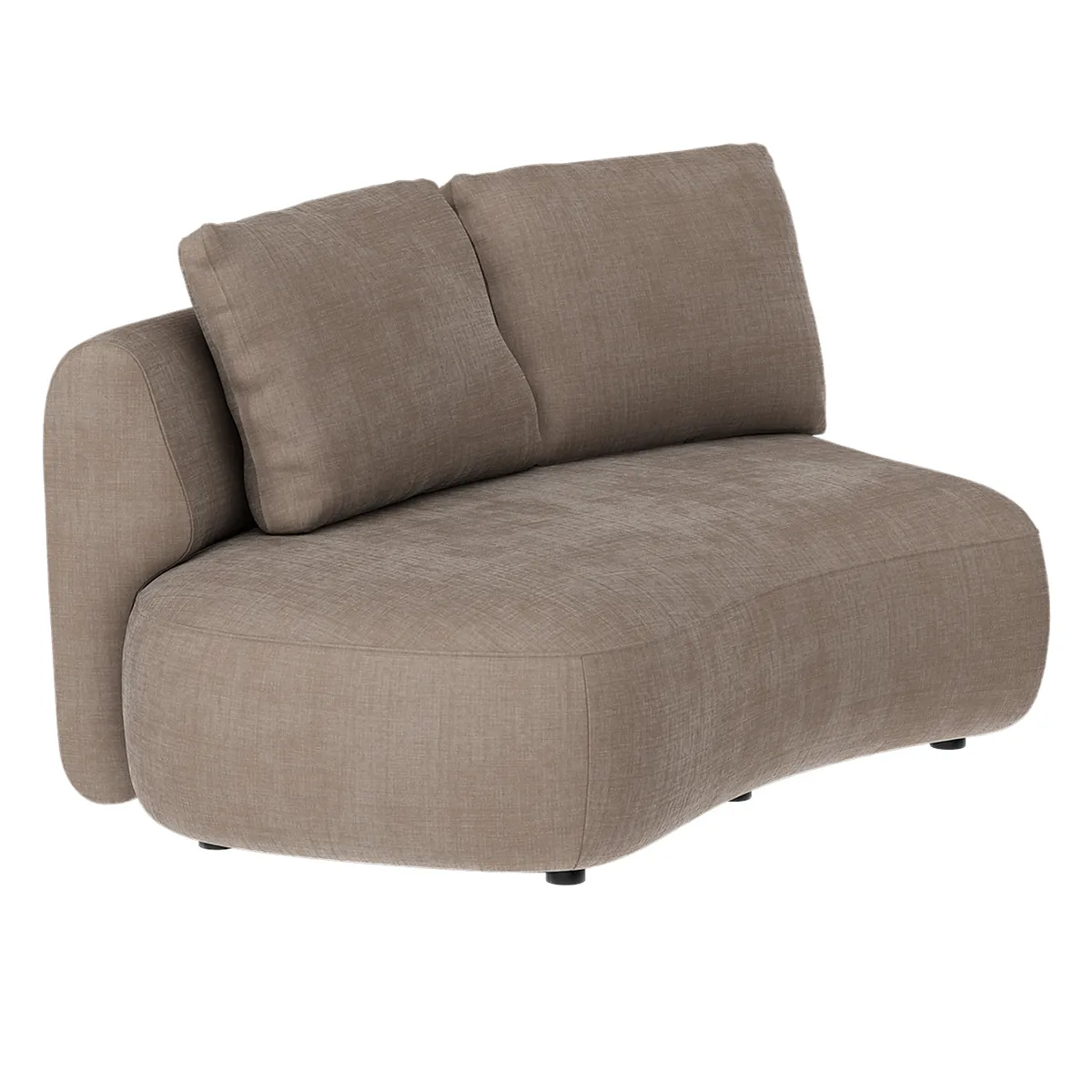 Dixon 2-seat section left Gabby taupe