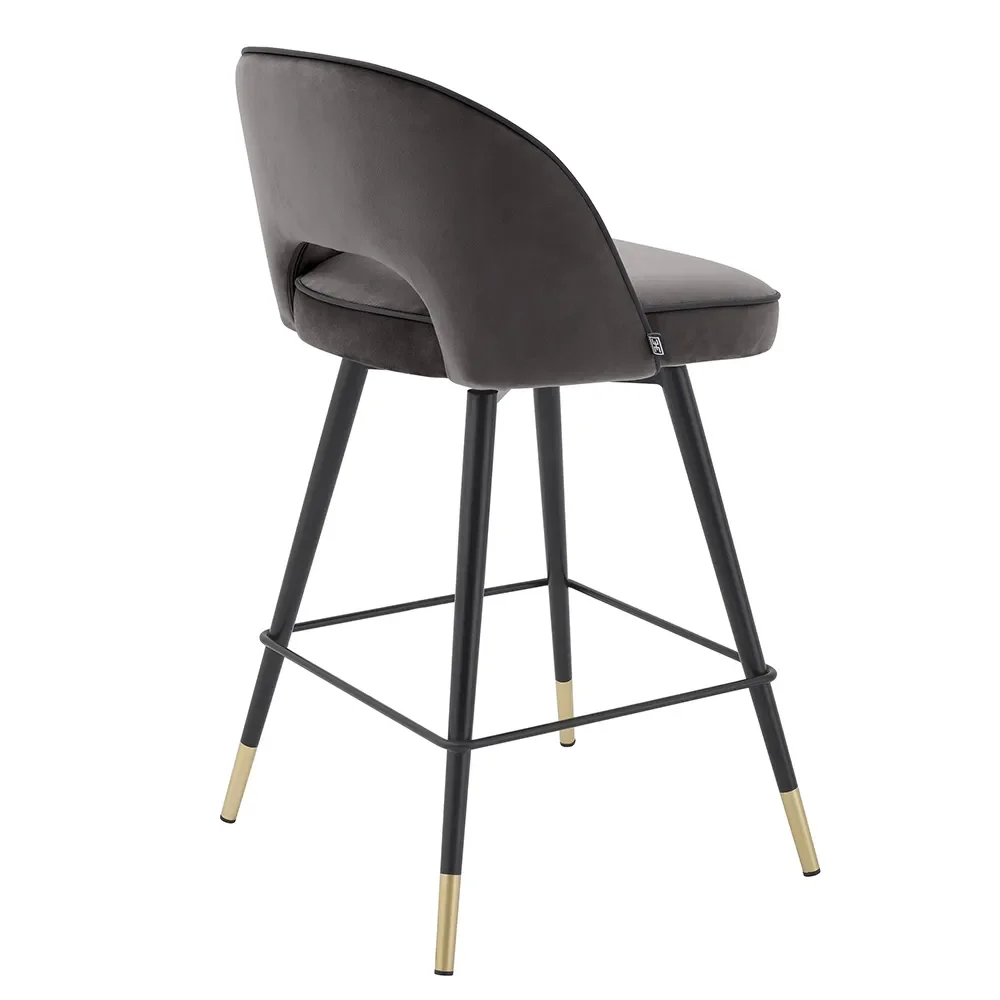 Bar Stool Cliff low Savona grey