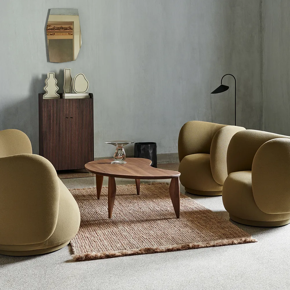 Feve Coffee Table - Walnut