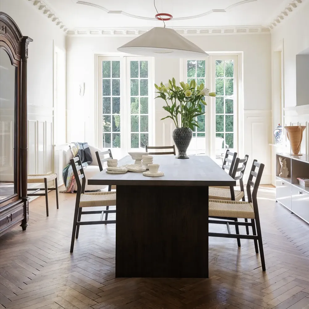 Emmett Dining table 240 Brown oak