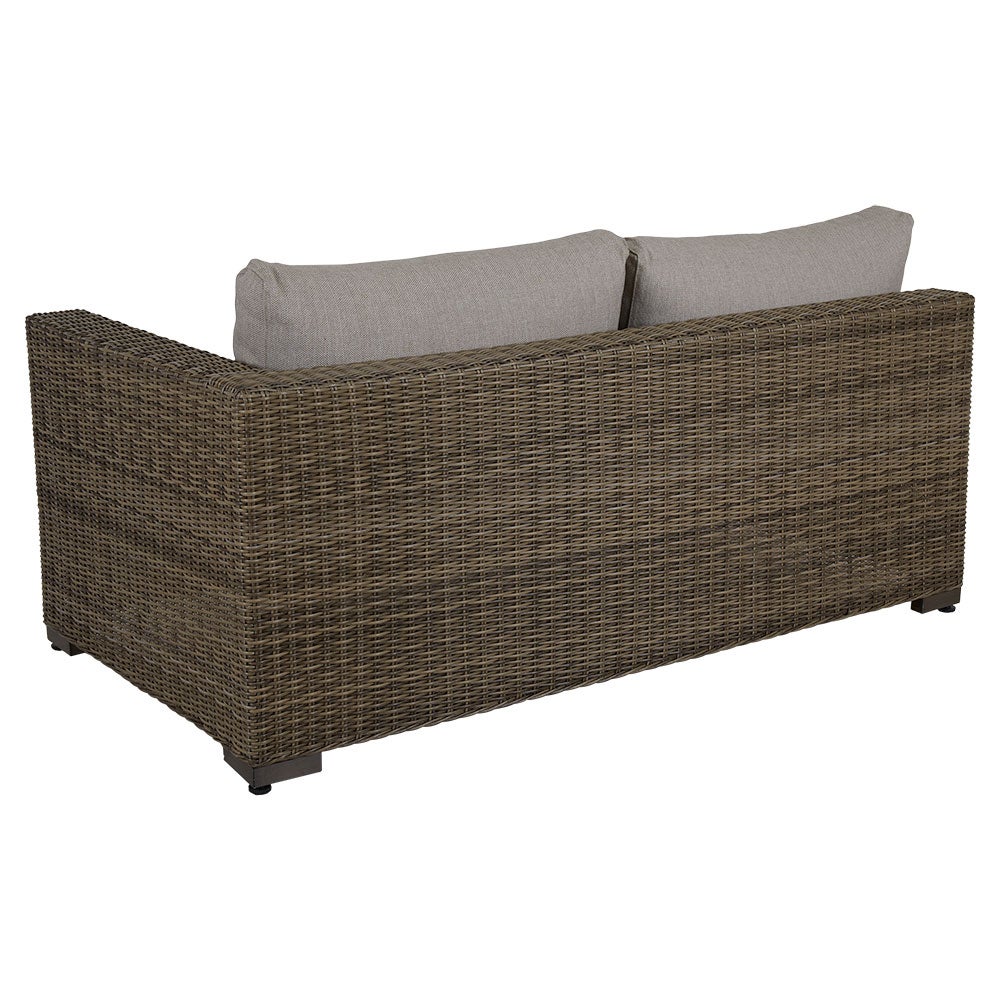 Ninja end pieces h+v rustic synthetic rattan incl. water-repellent pads