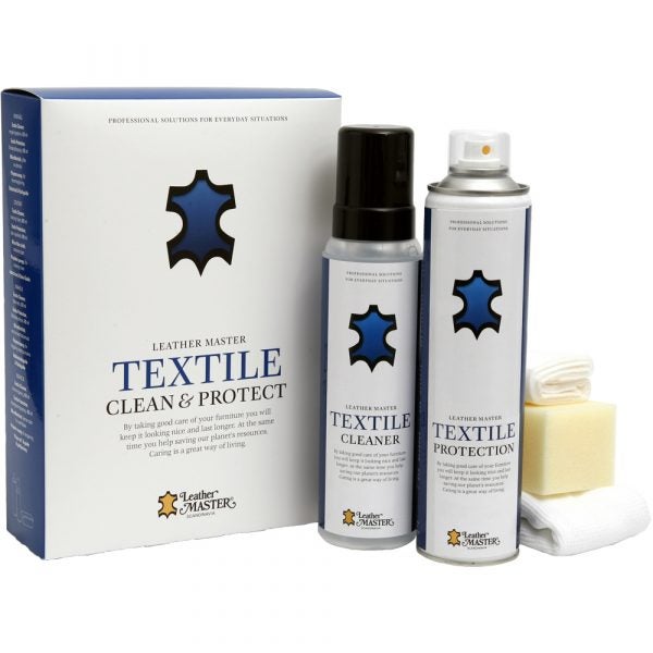 Textile cleaning &amp; protection kit