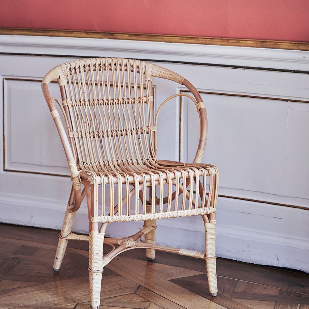 Robert rattan chair Antique