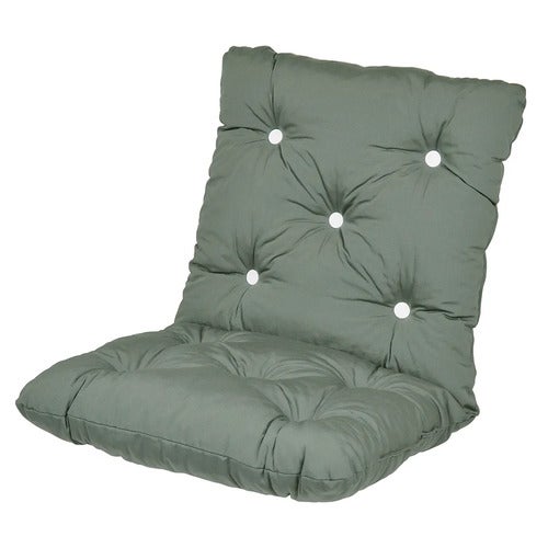 Mini Flock Cushion Green