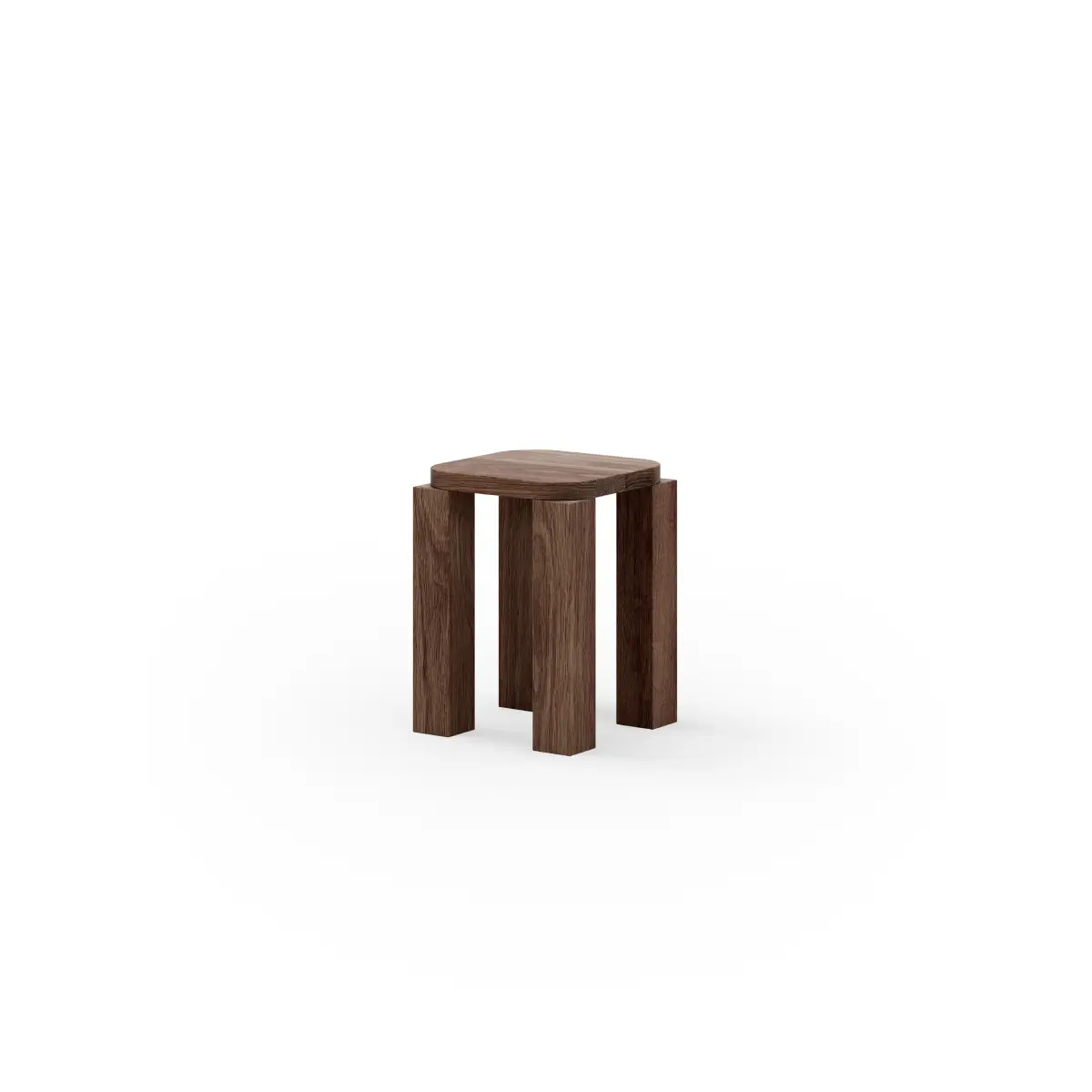 Atlas Stool Fumed Oak
