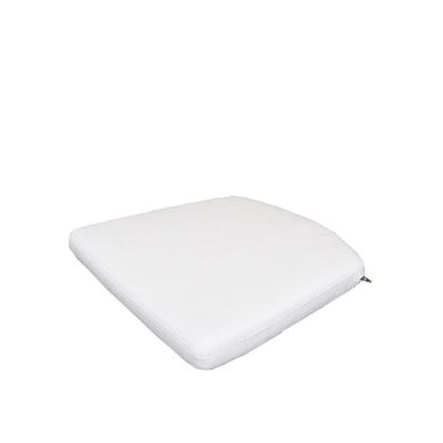 Hampsted Seat Cushion White, Sunbrella Natte