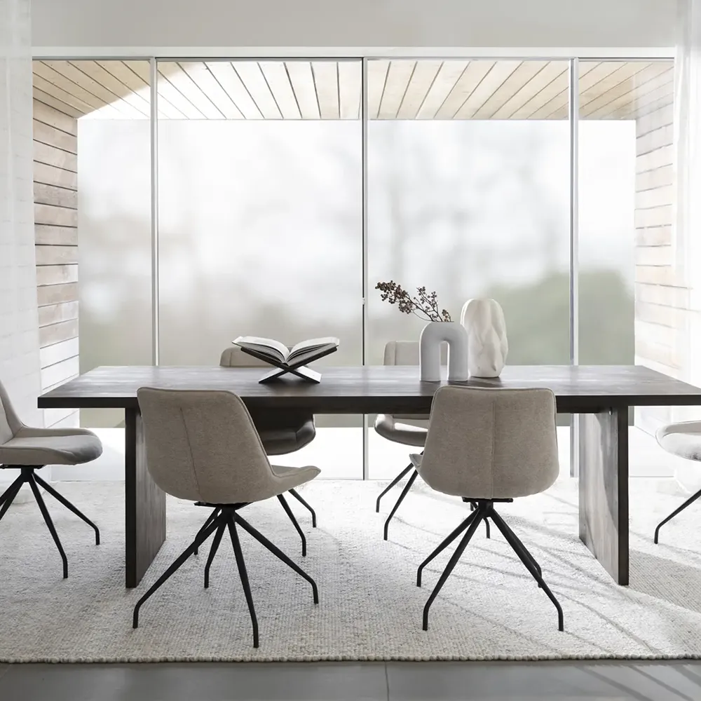 Emmett Dining table 240 Brown oak