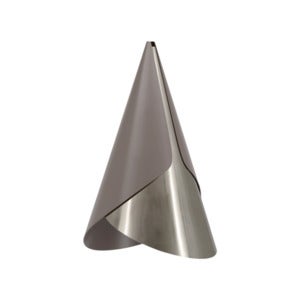Cornet Lampshade Umber/Steel