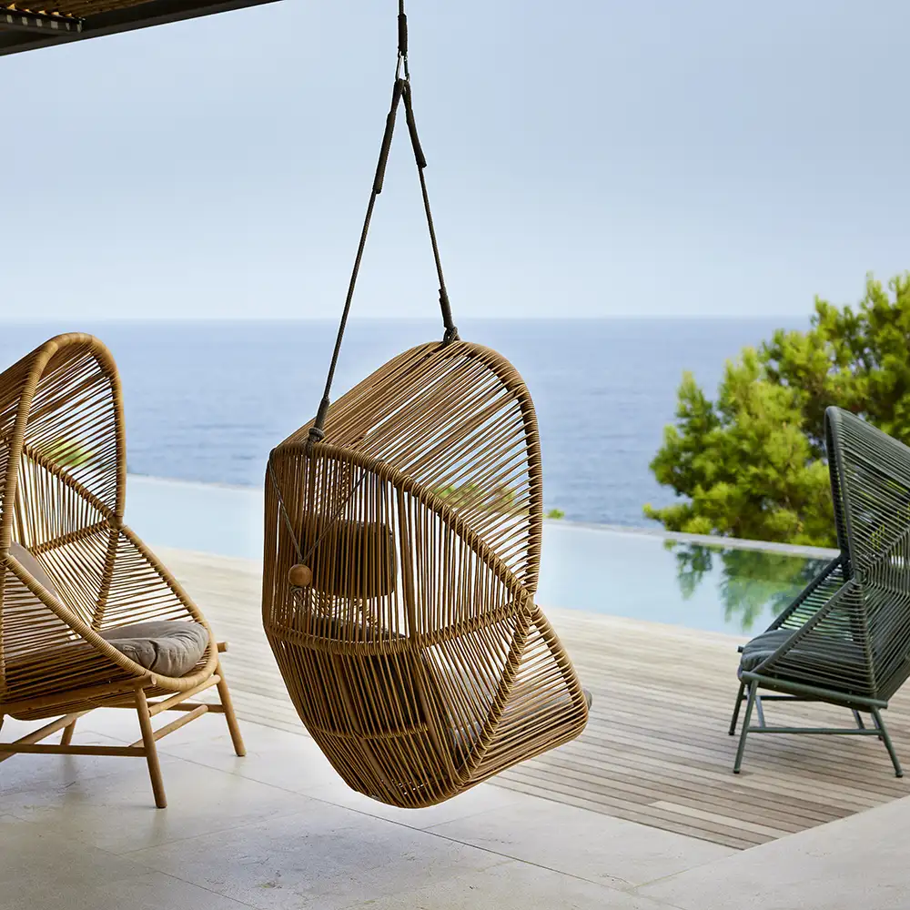 Hive hanging chair Natural, Weave