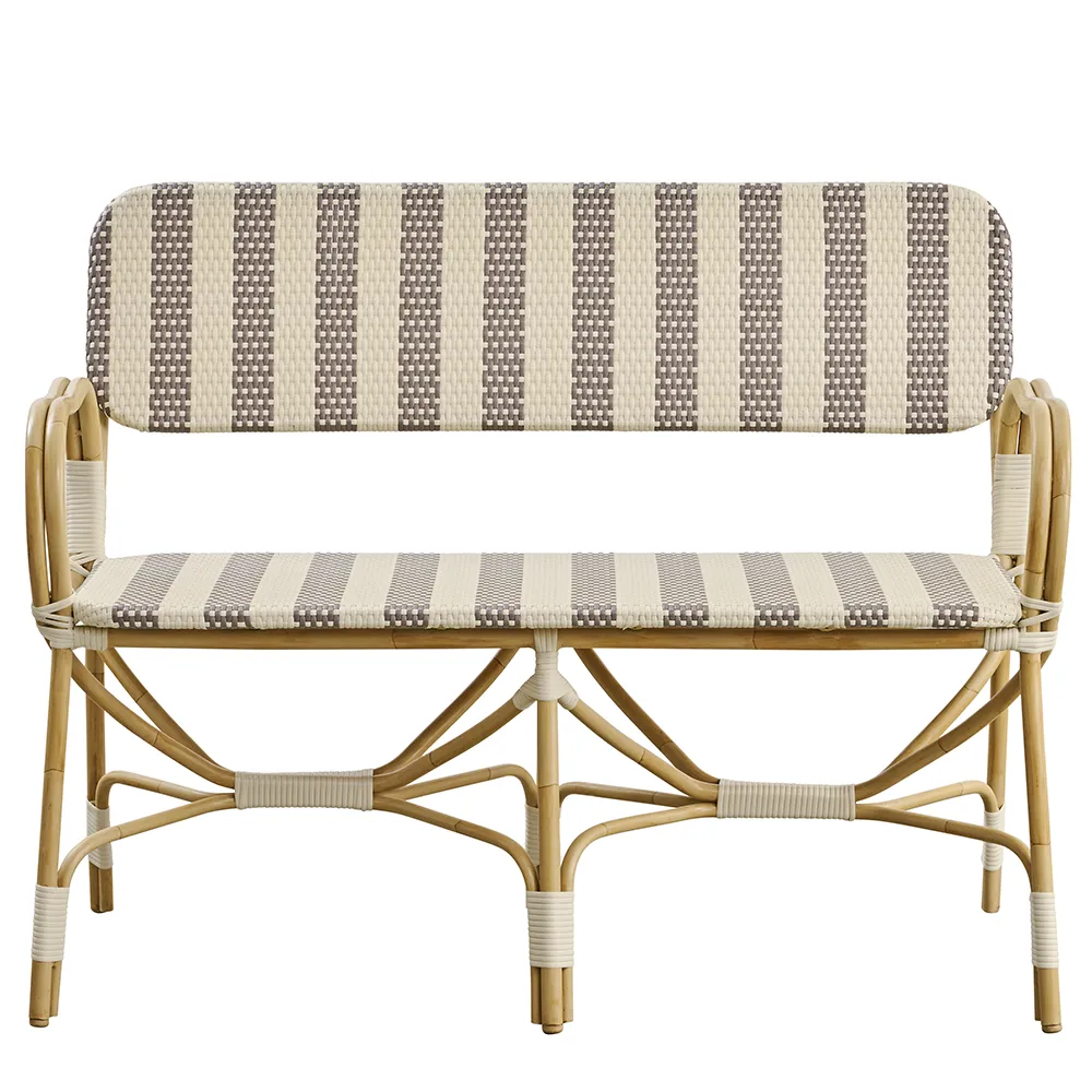  Bistro bench 2-seater STRIPED