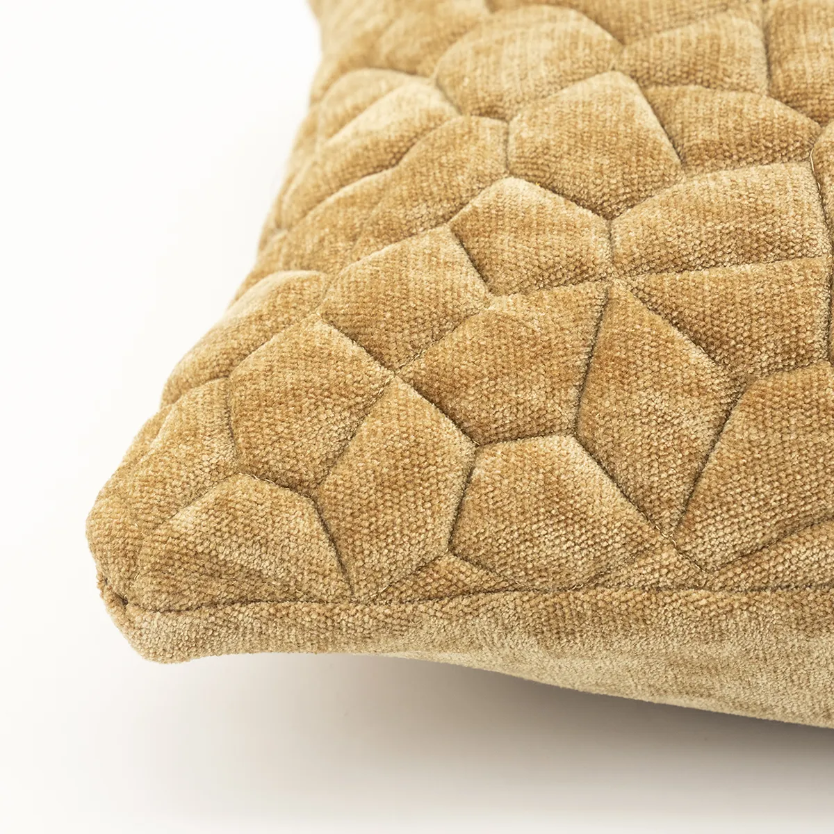 Decorative Cushion Stitch Gold 45x45 cm