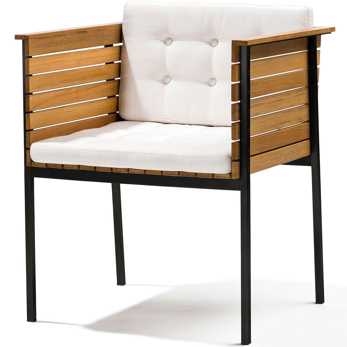 Häringe dining chair Teak/Black