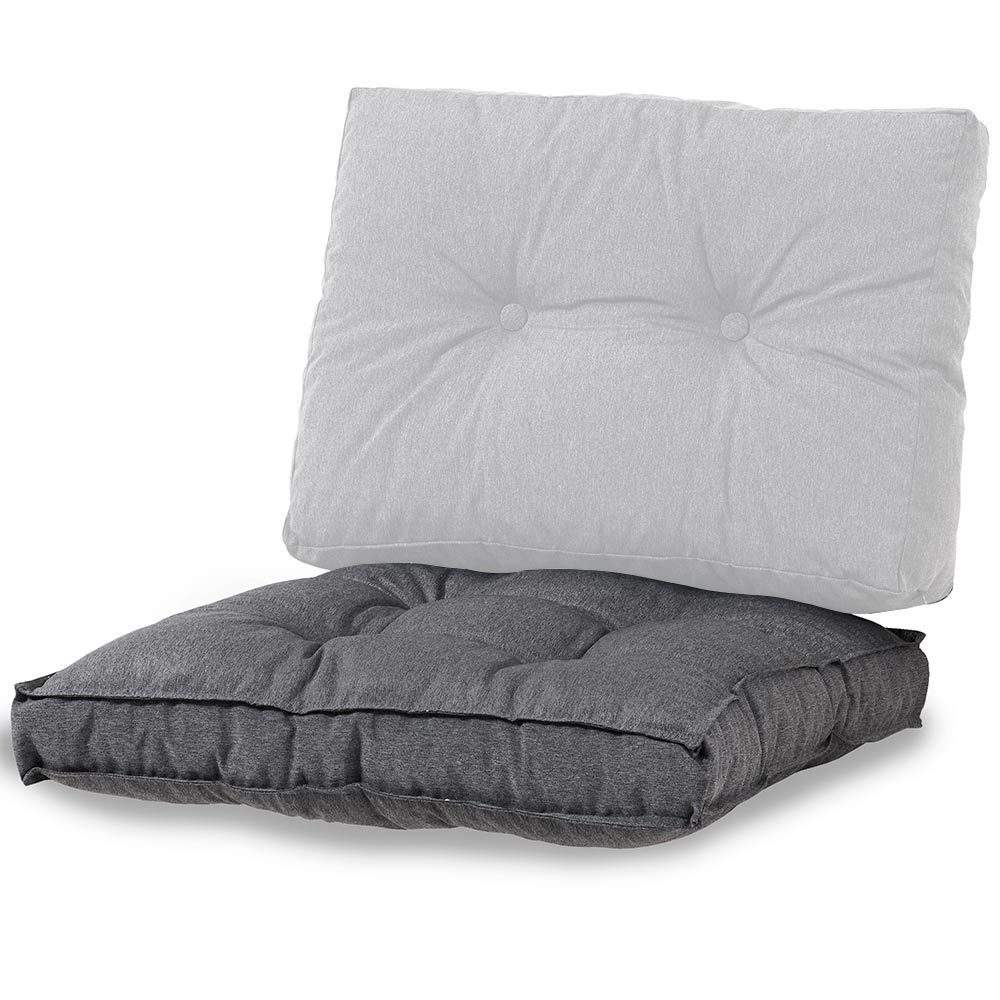Adam seat cushion W74-79 D74-79 cm Charcoal grey