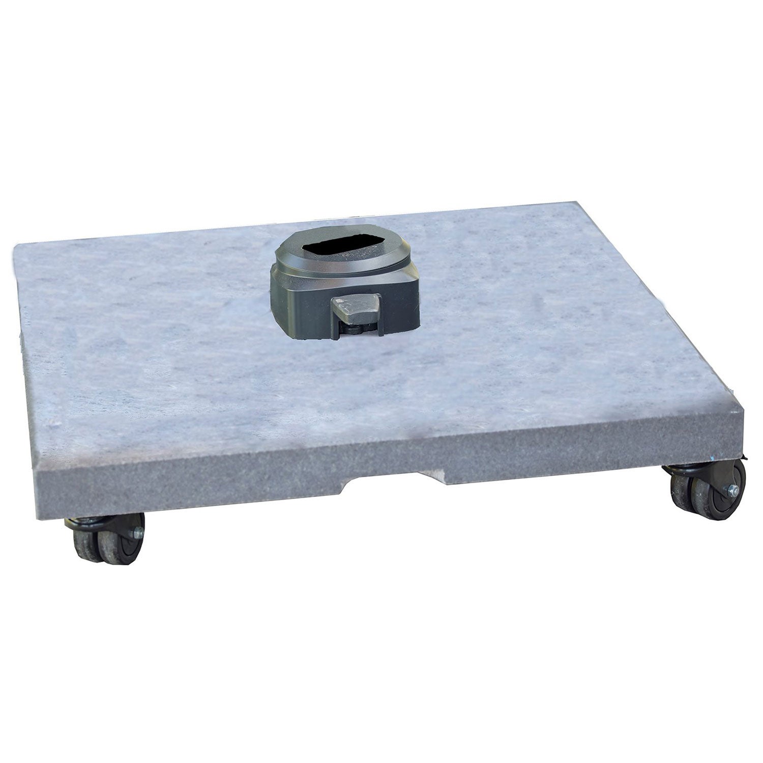 Parasol base with wheels 100 Kg