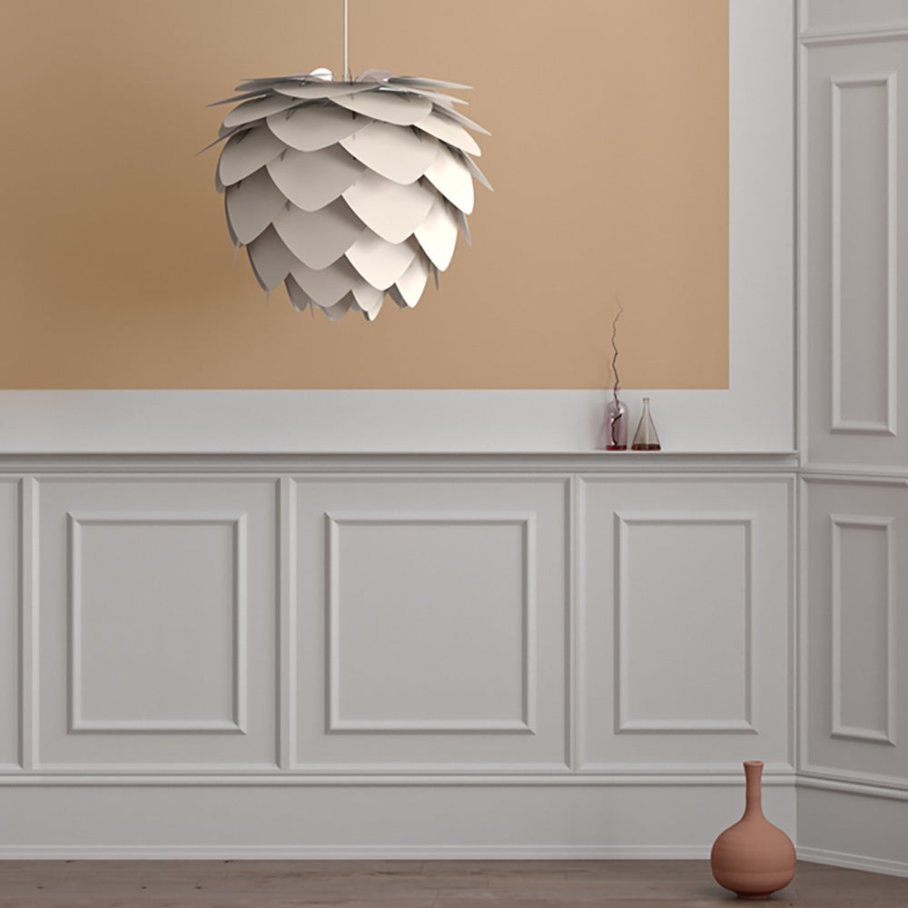 Aluvia Lampshade Ø40 cm Pearl White