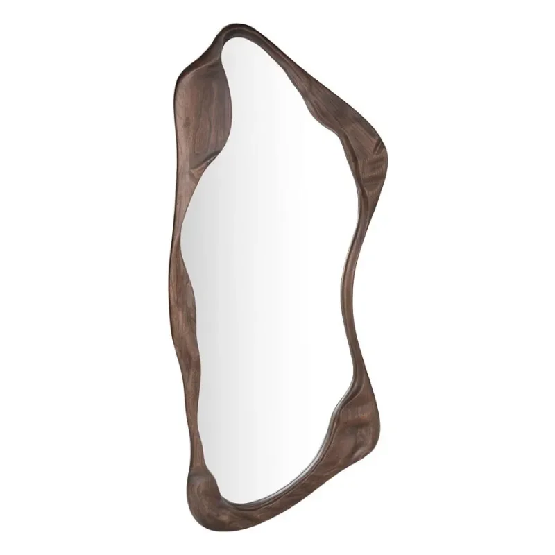 Kiri large 70x160x4 cm Glass & Wood Brown