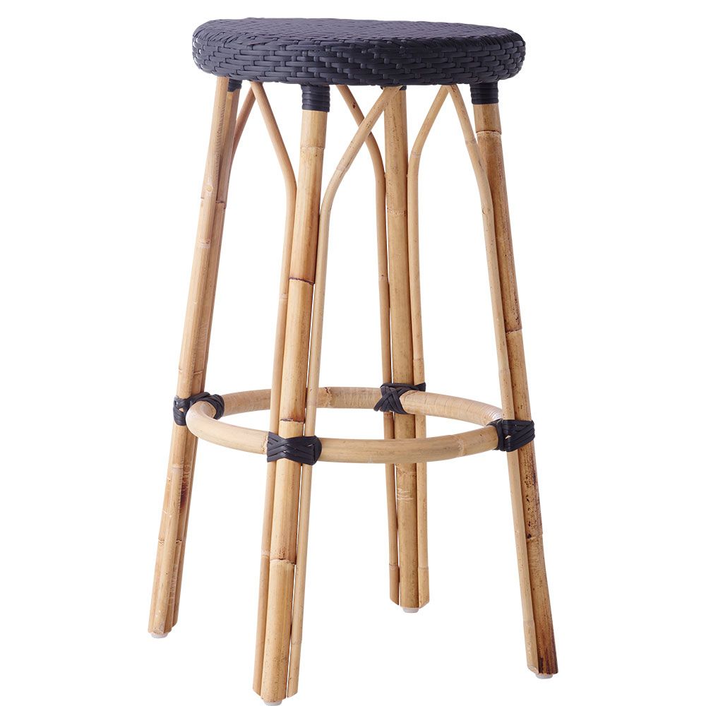 Simone Barstool High Black