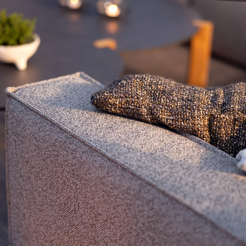 Muki end piece right Smokey grey